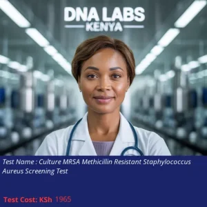 Culture MRSA Methicillin Resistant Staphylococcus Aureus Screening Test