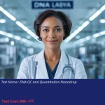 DNA QC and Quantitation Nanodrop