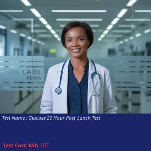 Glucose 20 Hour Post Lunch Test
