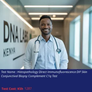 Histopathology Direct Immunofluorescence DIF Skin Conjunctival Biopsy Complement C1q Test
