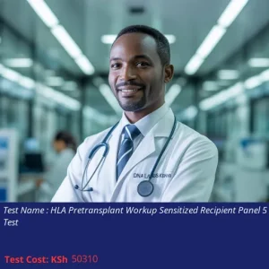 HLA Pretransplant Workup Sensitized Recipient Panel 5 Test