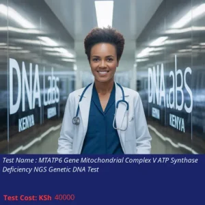 MTATP6 Gene Mitochondrial Complex V ATP Synthase Deficiency NGS Genetic DNA Test