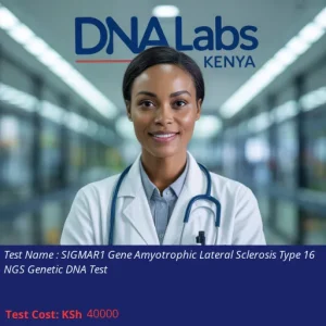 SIGMAR1 Gene Amyotrophic Lateral Sclerosis Type 16 NGS Genetic DNA Test