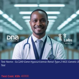SLC2A9 Gene Hypouricemia Renal Type 2 NGS Genetic DNA Test