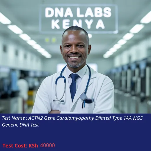 ACTN2 Gene Cardiomyopathy Dilated Type 1AA NGS Genetic DNA Test