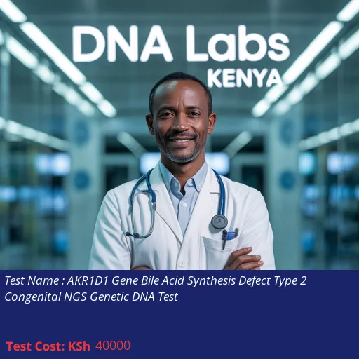 AKR1D1 Gene Bile Acid Synthesis Defect Type 2 Congenital NGS Genetic DNA Test