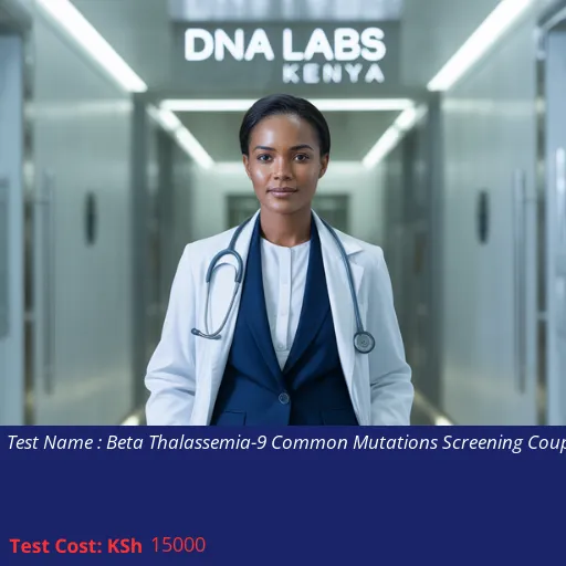 Beta Thalassemia-9 Common Mutations Screening Couple