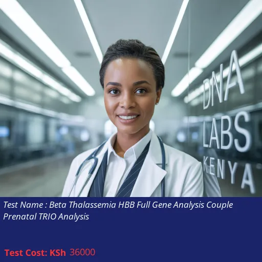 Beta Thalassemia HBB Full Gene Analysis Couple Prenatal TRIO Analysis