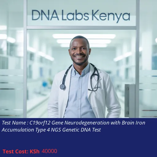 C19orf12 Gene Neurodegeneration with Brain Iron Accumulation Type 4 NGS Genetic DNA Test