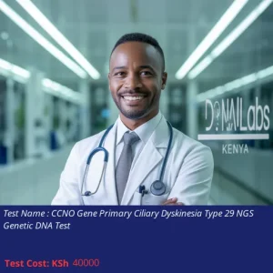 CCNO Gene Primary Ciliary Dyskinesia Type 29 NGS Genetic DNA Test