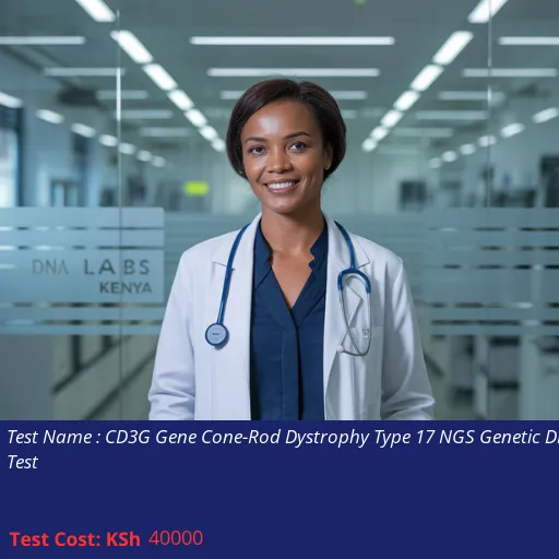 CD3G Gene Cone-Rod Dystrophy Type 17 NGS Genetic DNA Test