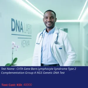 CIITA Gene Bare Lymphocyte Syndrome Type 2 Complementation Group A NGS Genetic DNA Test