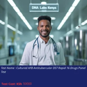Cultured AFB Antitubercular DST Rapid 16 Drugs Panel Test