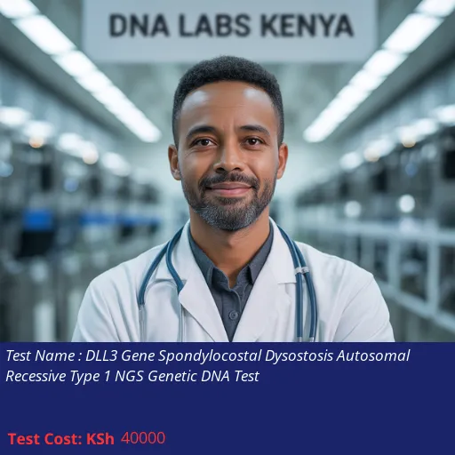 DLL3 Gene Spondylocostal Dysostosis Autosomal Recessive Type 1 NGS Genetic DNA Test