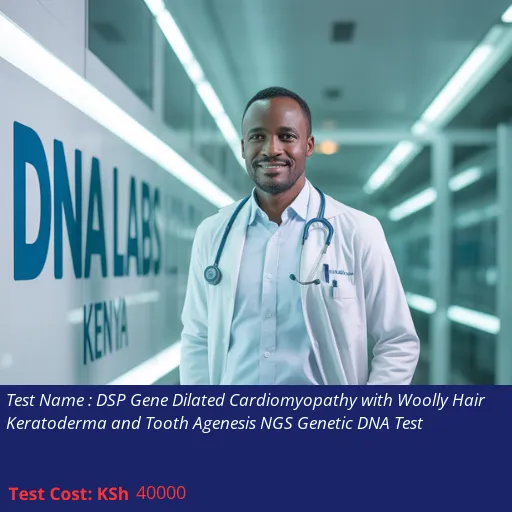 DSP Gene Dilated Cardiomyopathy with Woolly Hair Keratoderma and Tooth Agenesis NGS Genetic DNA Test