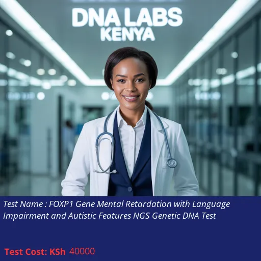 FOXP1 Gene Mental Retardation with Language Impairment and Autistic Features NGS Genetic DNA Test