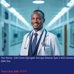 GAA Gene Glycogen Storage Disease Type 2 NGS Genetic DNA Test