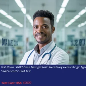 GDF2 Gene Telangiectasia Hereditary Hemorrhagic Type 5 NGS Genetic DNA Test