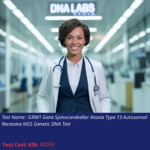 GRM1 Gene Spinocerebellar Ataxia Type 13 Autosomal Recessive NGS Genetic DNA Test