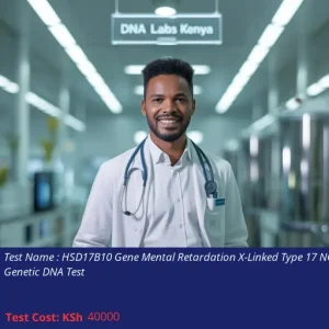 HSD17B10 Gene Mental Retardation X-Linked Type 17 NGS Genetic DNA Test