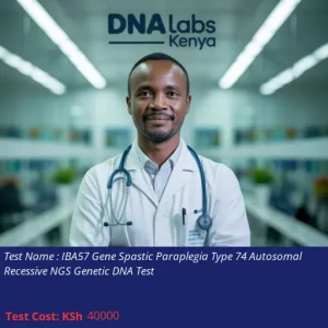 IBA57 Gene Spastic Paraplegia Type 74 Autosomal Recessive NGS Genetic DNA Test