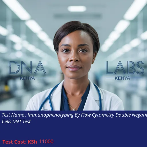 Immunophenotyping By Flow Cytometry Double Negative T Cells DNT Test