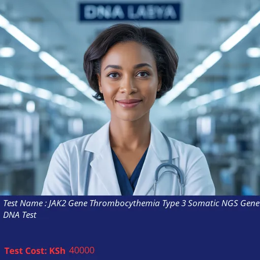 JAK2 Gene Thrombocythemia Type 3 Somatic NGS Genetic DNA Test
