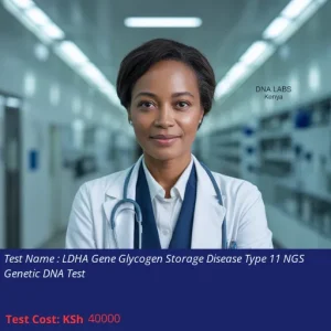 LDHA Gene Glycogen Storage Disease Type 11 NGS Genetic DNA Test