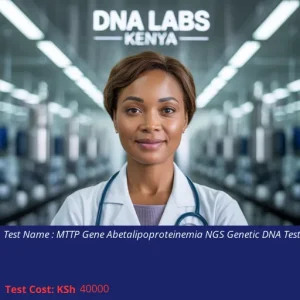 MTTP Gene Abetalipoproteinemia NGS Genetic DNA Test