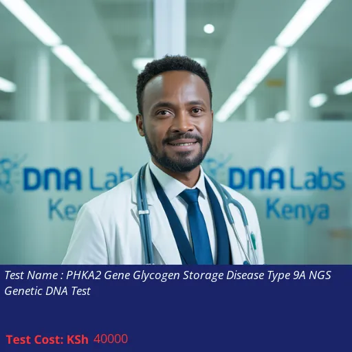 PHKA2 Gene Glycogen Storage Disease Type 9A NGS Genetic DNA Test