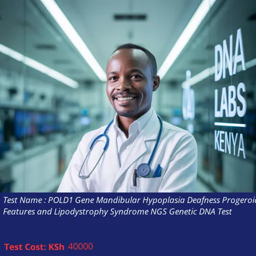 POLD1 Gene Mandibular Hypoplasia Deafness Progeroid Features and Lipodystrophy Syndrome NGS Genetic DNA Test