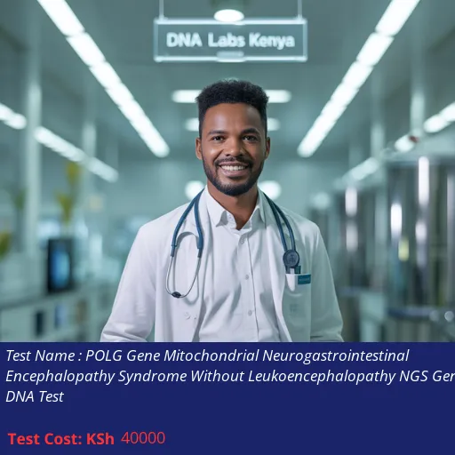 POLG Gene Mitochondrial Neurogastrointestinal Encephalopathy Syndrome Without Leukoencephalopathy NGS Genetic DNA Test