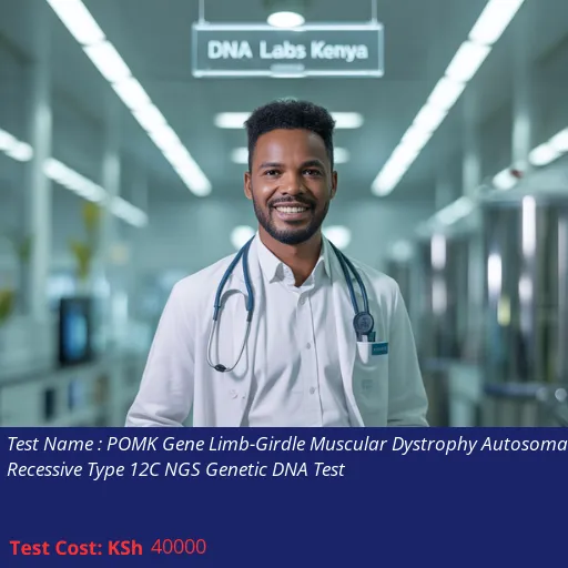 POMK Gene Limb-Girdle Muscular Dystrophy Autosomal Recessive Type 12C NGS Genetic DNA Test