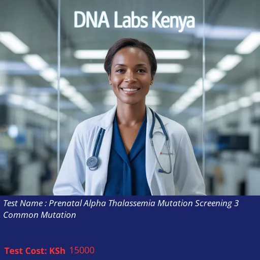 Prenatal Alpha Thalassemia Mutation Screening 3 Common Mutation