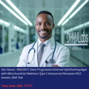 RNASEH1 Gene Progressive External Ophthalmoplegia with Mitochondrial Deletions Type 2 Autosomal Recessive NGS Genetic DNA Test