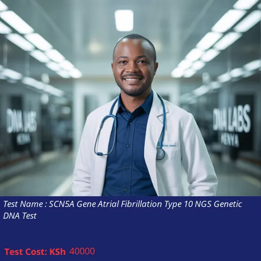 SCN5A Gene Atrial Fibrillation Type 10 NGS Genetic DNA Test