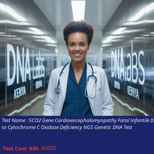 SCO2 Gene Cardioencephalomyopathy Fatal Infantile Due to Cytochrome C Oxidase Deficiency NGS Genetic DNA Test