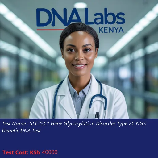 SLC35C1 Gene Glycosylation Disorder Type 2C NGS Genetic DNA Test