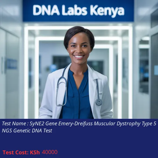 SyNE2 Gene Emery-Dreifuss Muscular Dystrophy Type 5 NGS Genetic DNA Test