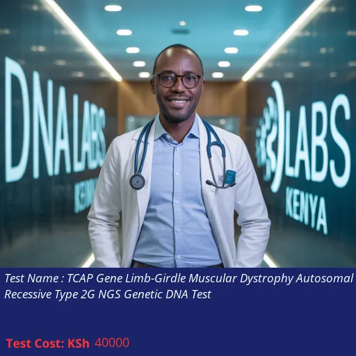 TCAP Gene Limb-Girdle Muscular Dystrophy Autosomal Recessive Type 2G NGS Genetic DNA Test