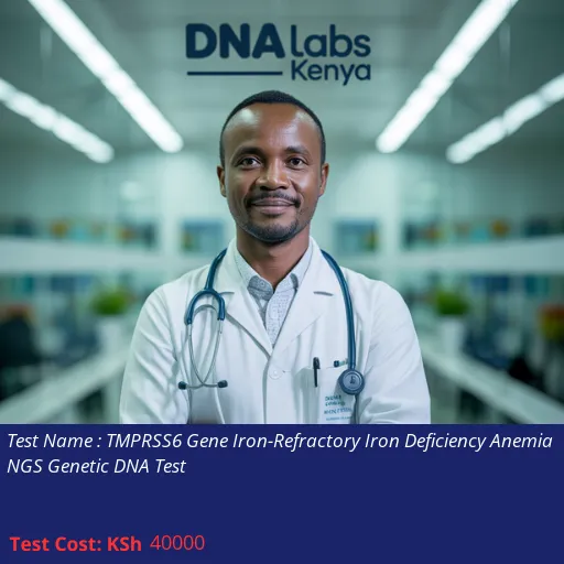 TMPRSS6 Gene Iron-Refractory Iron Deficiency Anemia NGS Genetic DNA Test