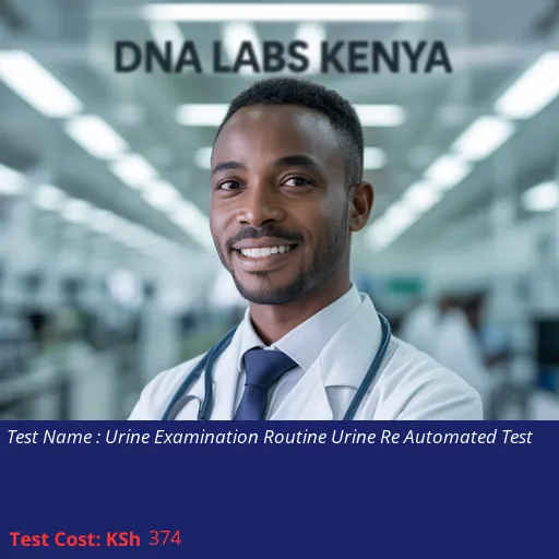Urine Examination Routine Urine Re Automated Test