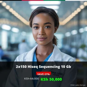 2x150 Hiseq Sequencing 10 GB - Affordable Price in Kenya (KSh 64