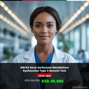 ABCA3 Gene Surfactant Metabolism Dysfunction Type 3 NGS Genetic DNA Test - KSh 56