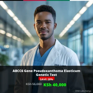 ABCC6 Gene Pseudoxanthoma Elasticum NGS Genetic DNA Test - KSh 40