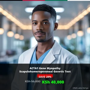 ACTA1 Gene Myopathy Scapulohumeroperoneal NGS Genetic DNA Test - KSh 56