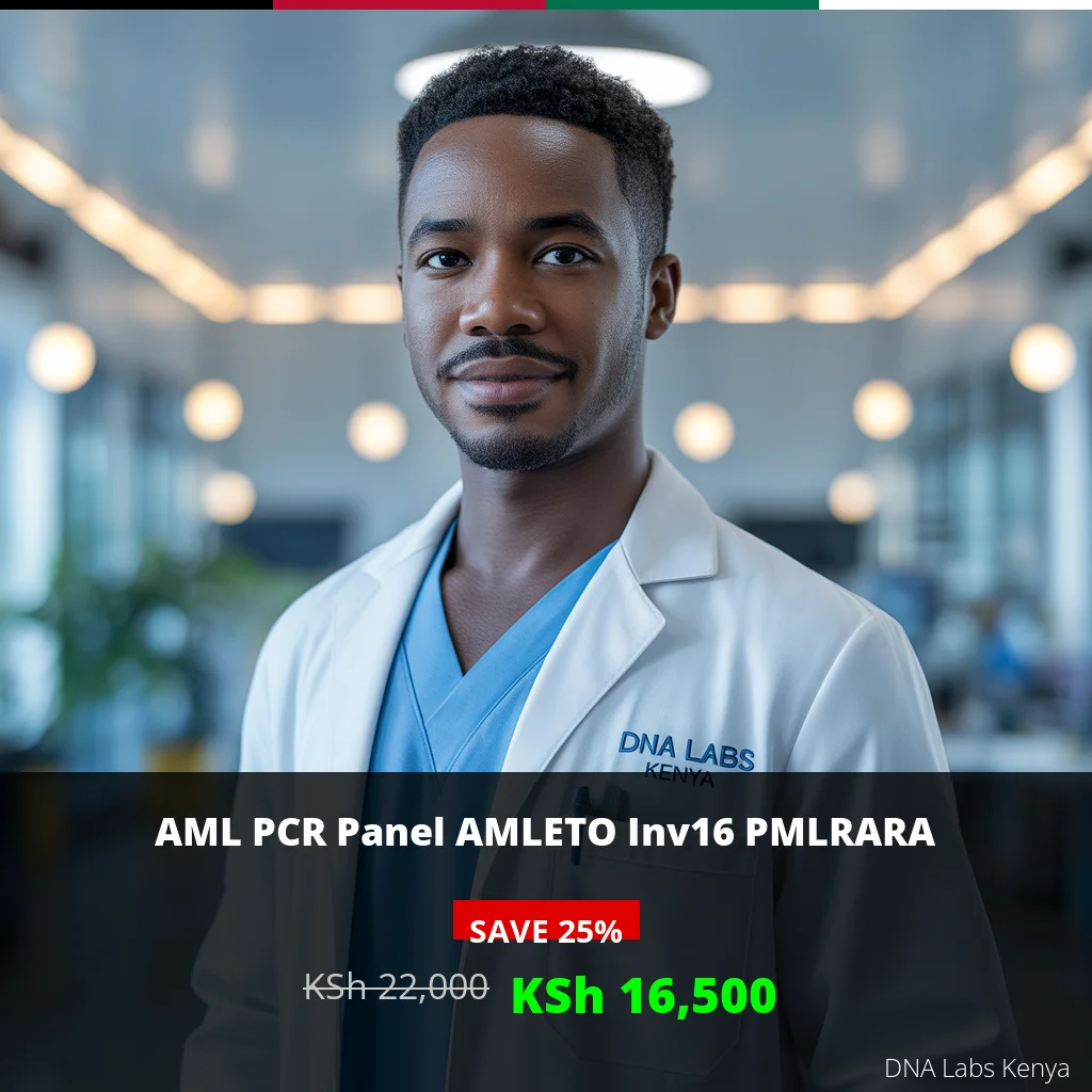 AML PCR Panel AMLETO Inv16 PMLRARA Test in Kenya - KSh 22