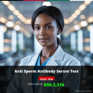 Anti Sperm Antibody Serum Test in Kenya for KSh 2574 - DNA Labs Kenya