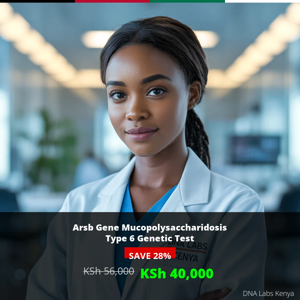 ARSB Gene Mucopolysaccharidosis Type 6 NGS Genetic DNA Test - KSh 56