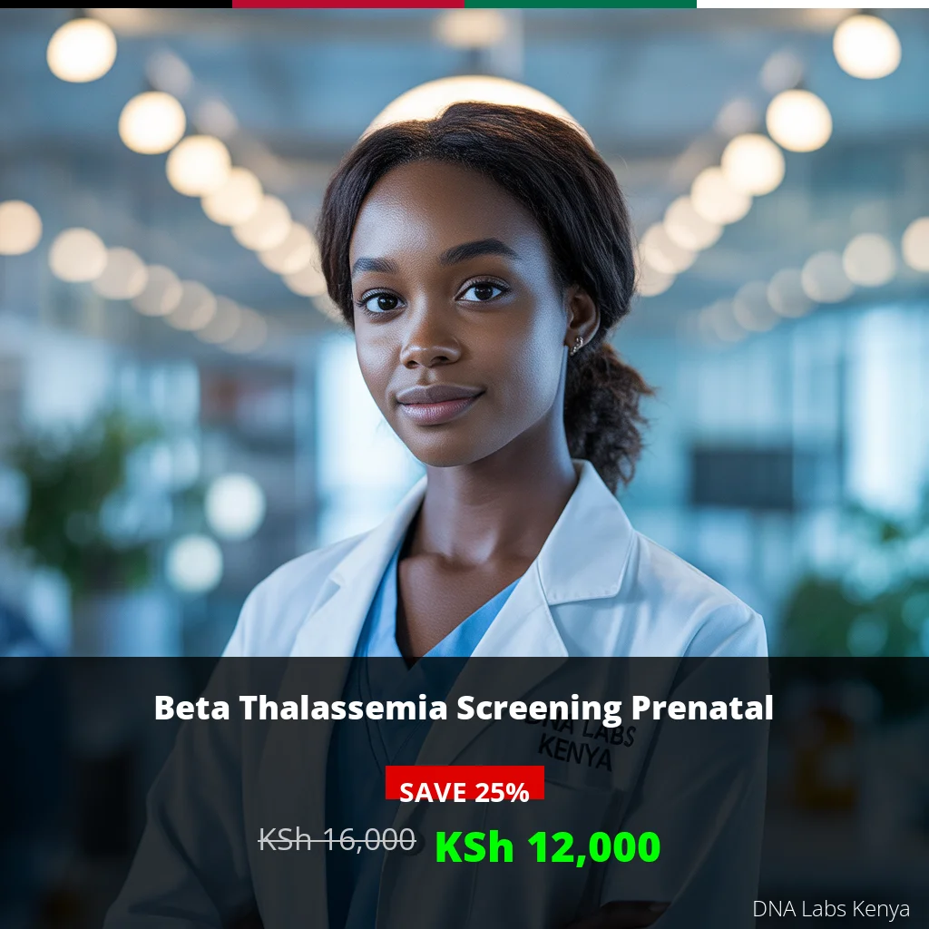 Beta Thalassemia Screening Prenatal Test in Kenya - KSh 12000 Discount Price